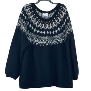 Old Navy Cozy Sweater 4X Navy Blue